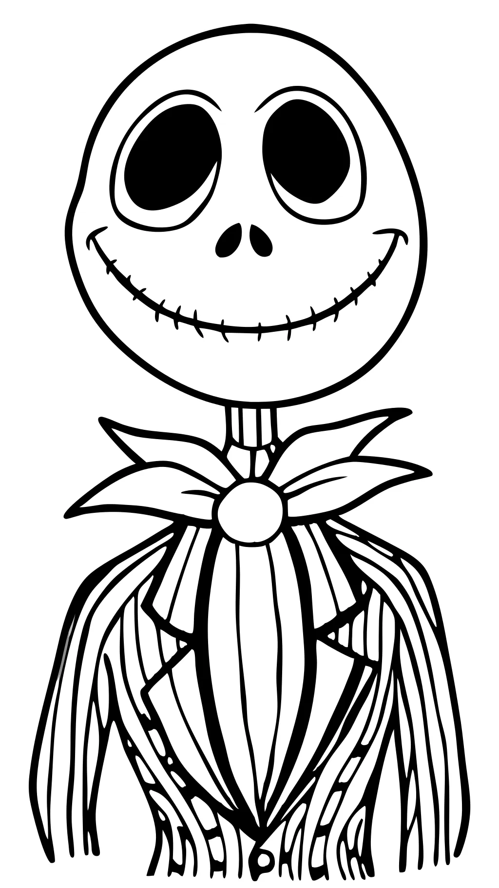 printable nightmare before christmas coloring pages